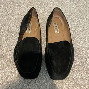 Steve Madden Black Suede loafers